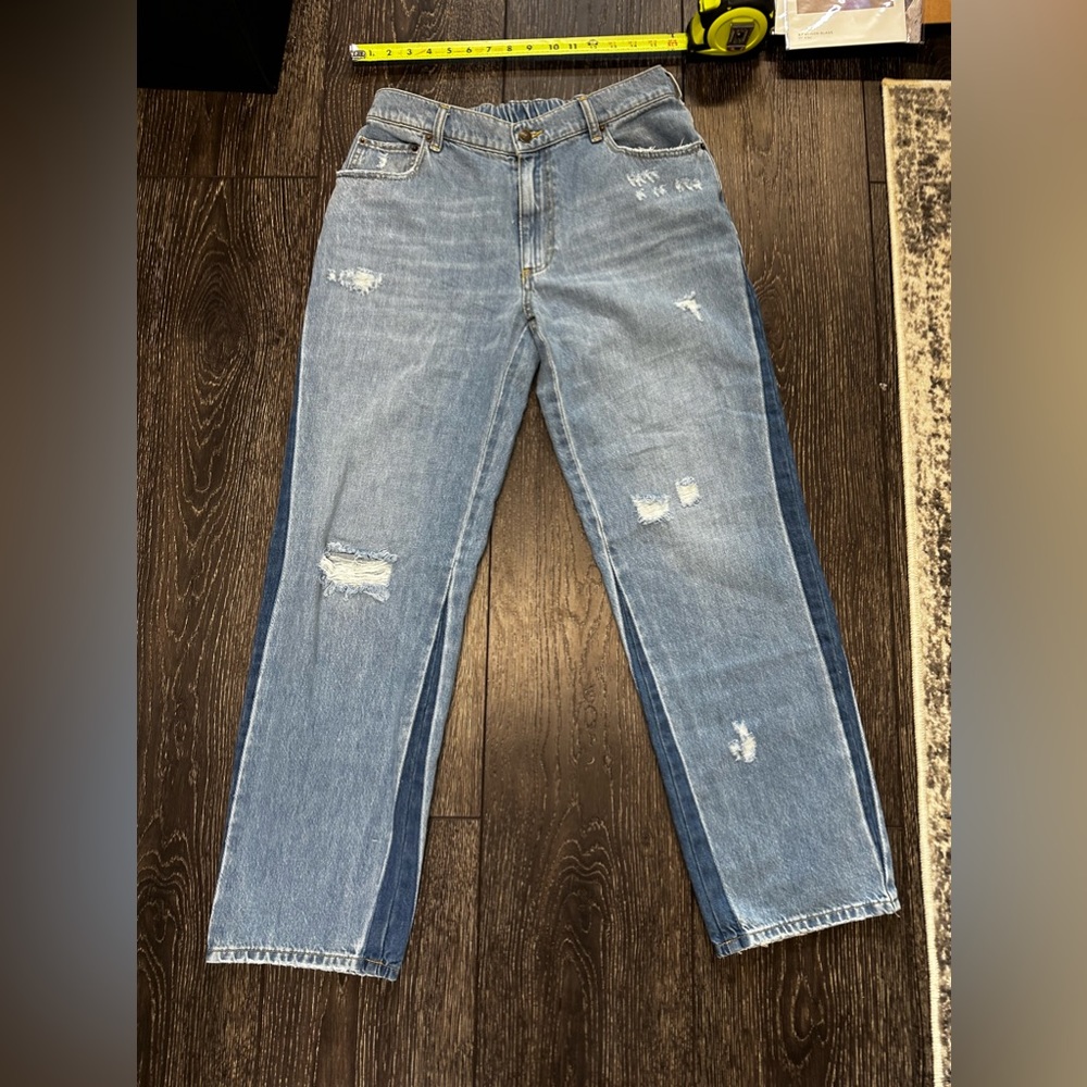 Ser.o.ya mid rise vintage straight 29 2 tone Maggie